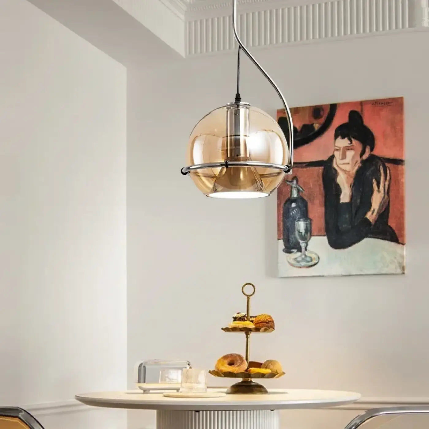 Suspension Luminaire en Verre - Mina