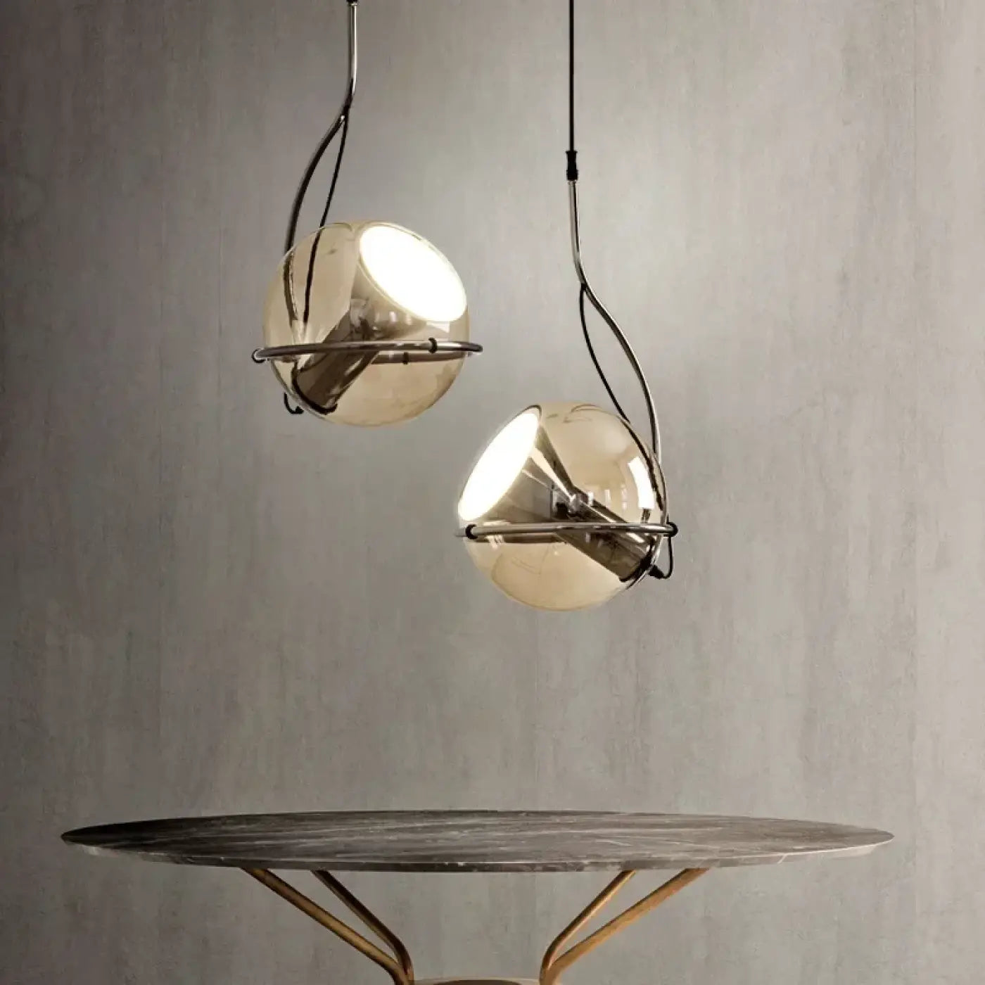 Suspension Luminaire en Verre - Mina