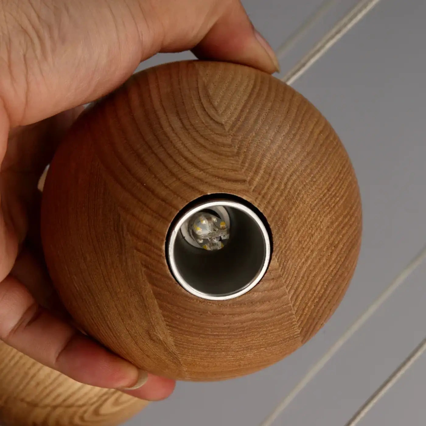 Suspension Luminaire en Bois - Boubou