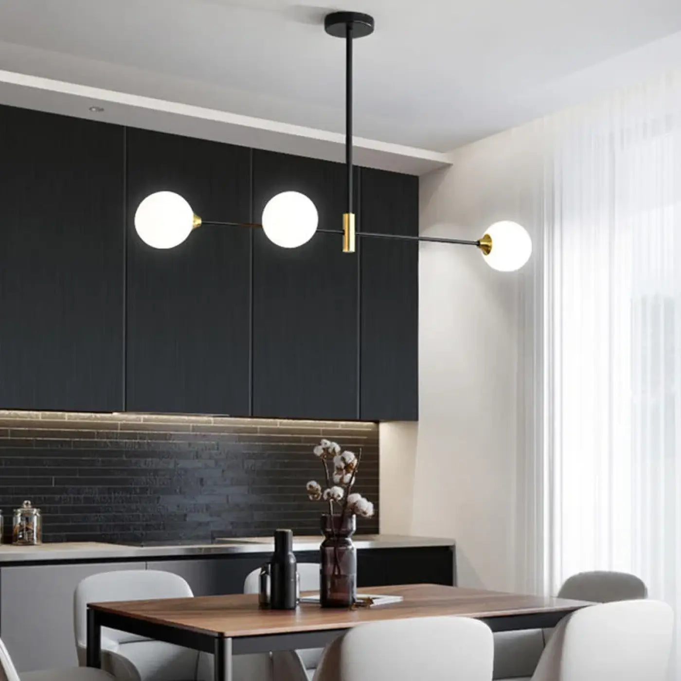 Suspension Luminaire en Verre - Siga