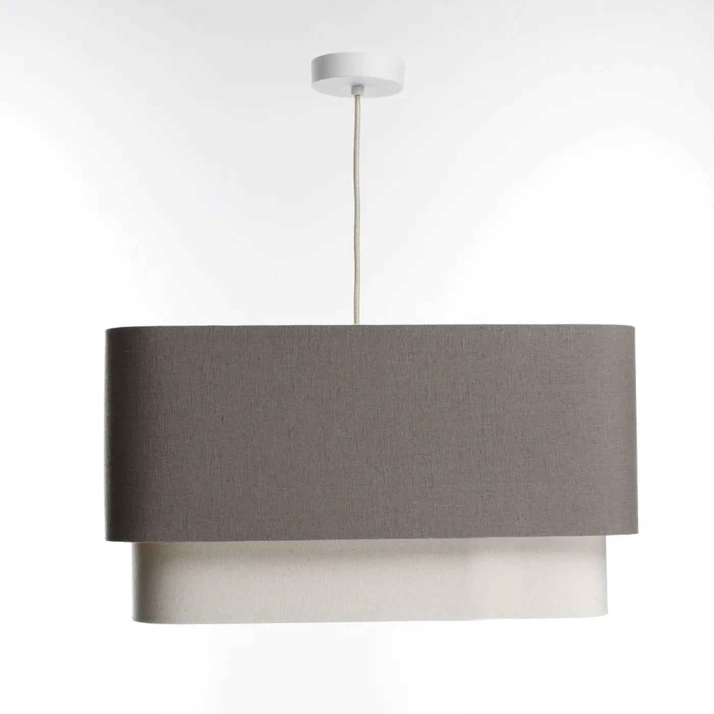 Suspension Luminaire Moderne - Kwadro Duo (Marron)