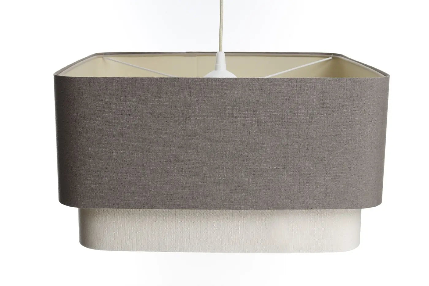 Suspension Luminaire Moderne - Kwadro Duo (Marron)