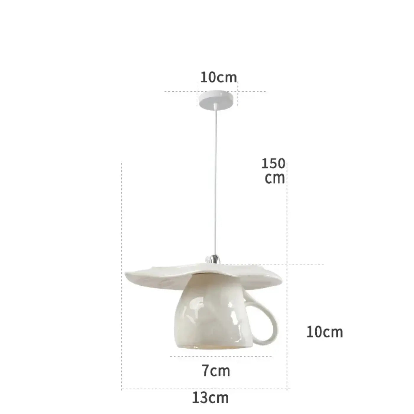 Suspension Luminaire Chic - Ceramica
