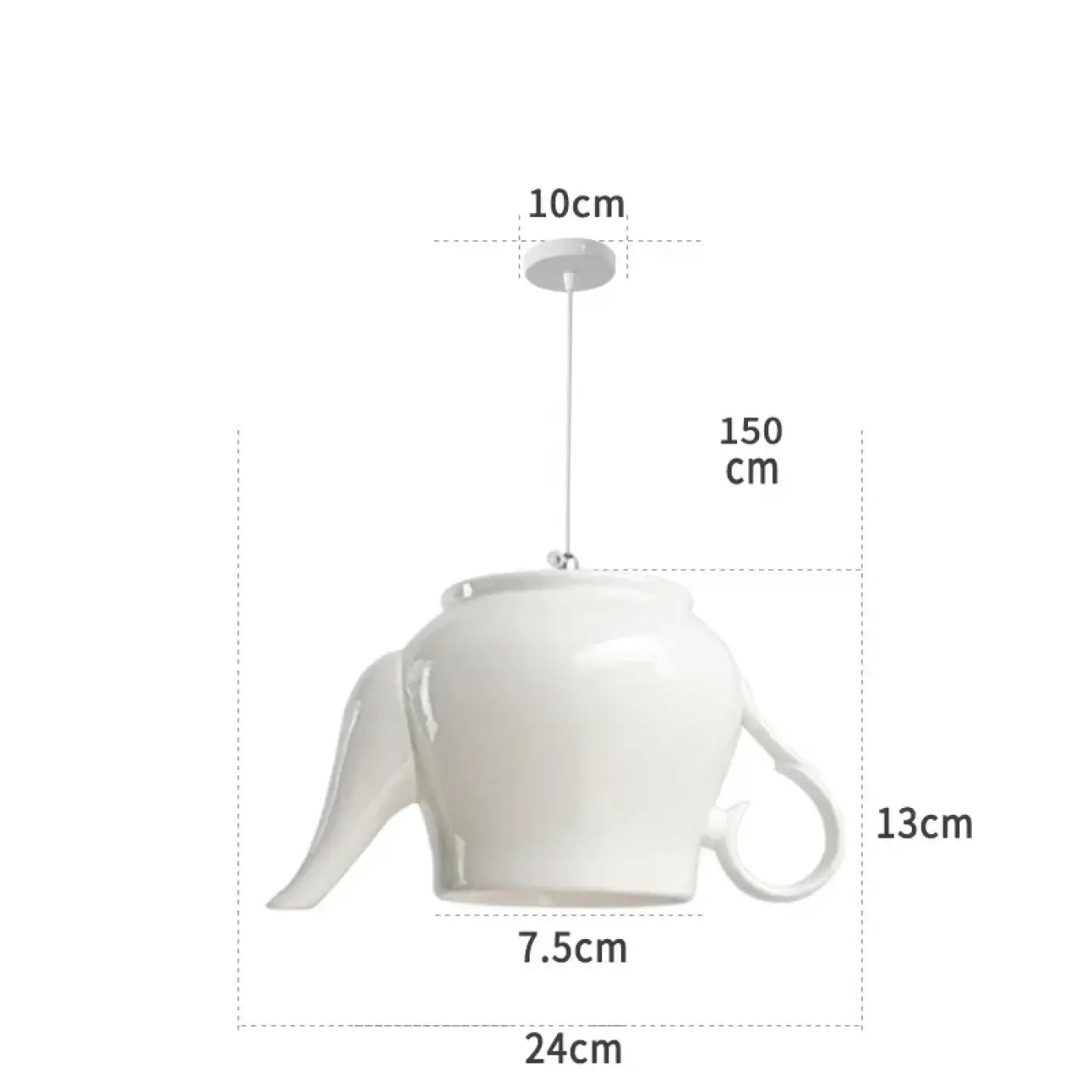 Suspension Luminaire Chic - Ceramica