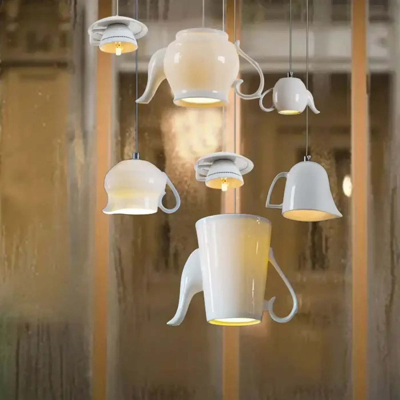 Suspension Luminaire Chic - Ceramica