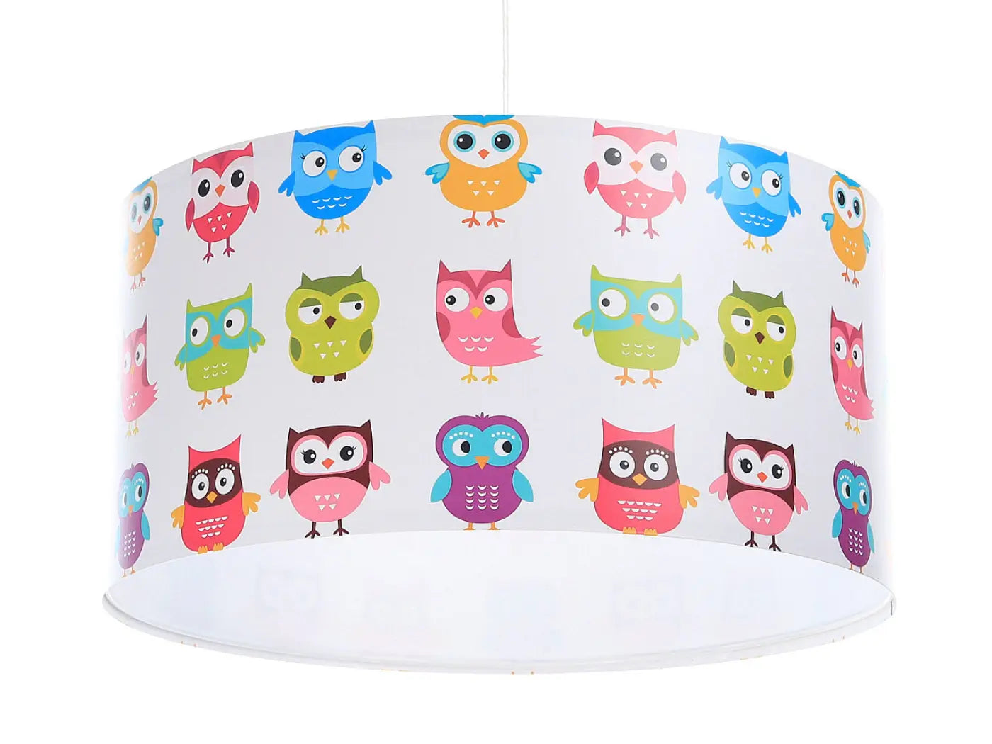Suspension Luminaire - Foto Kids Chouettes