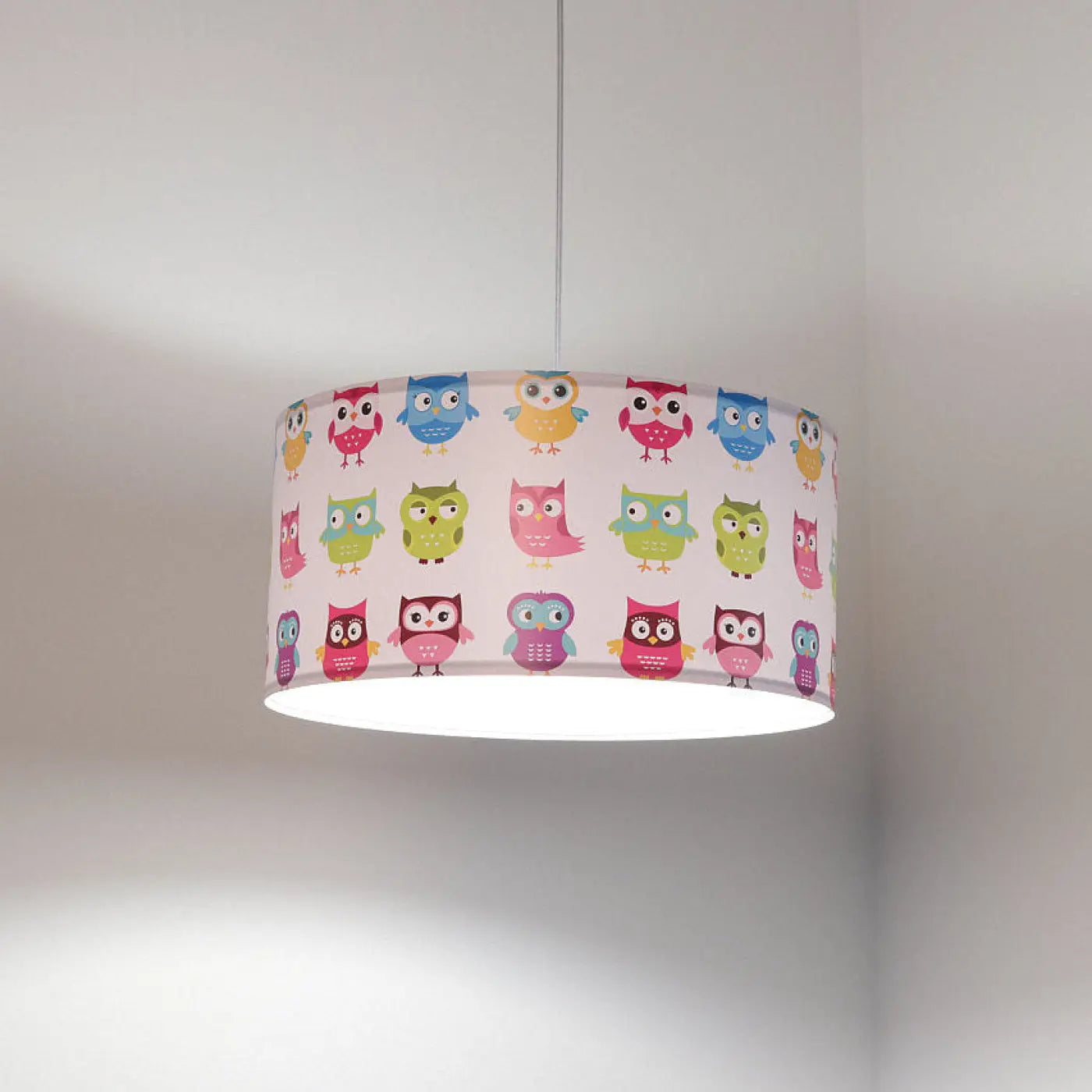 Suspension Luminaire - Foto Kids Chouettes