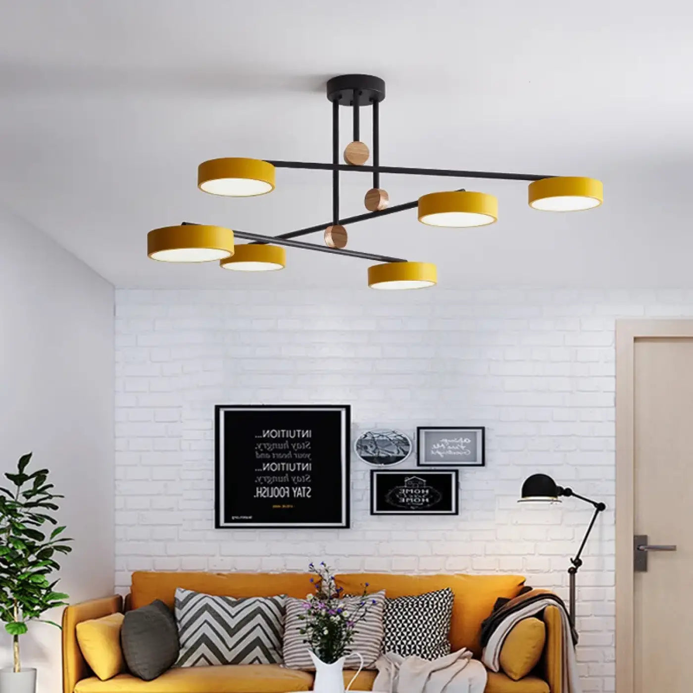 Luminaire Plafonnier Chic en Bois - Cale