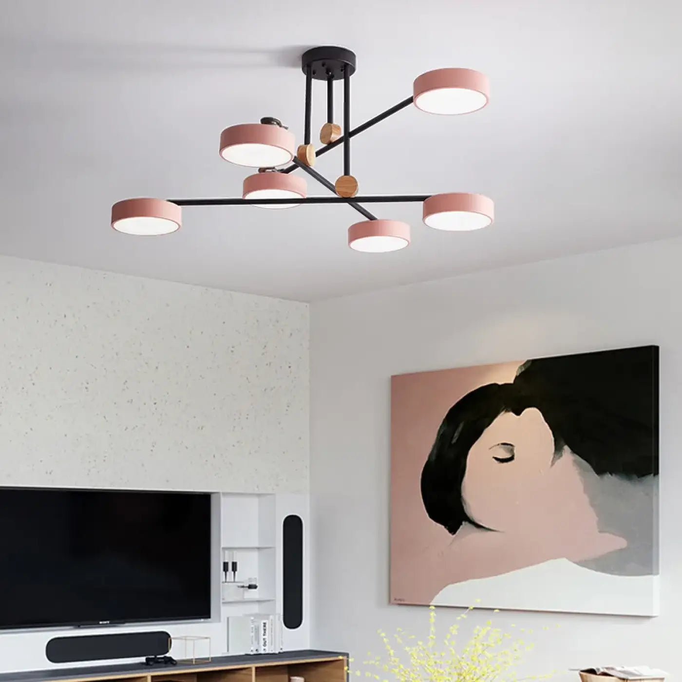 Luminaire Plafonnier Chic en Bois - Cale