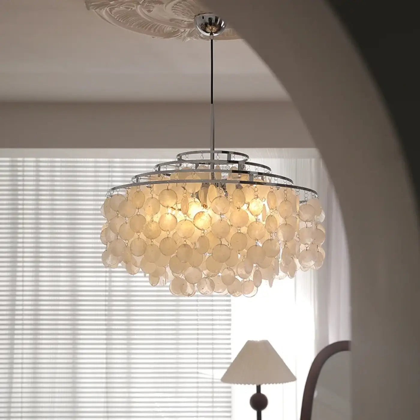 Suspension Luminaire Chic en Metal - Capizia