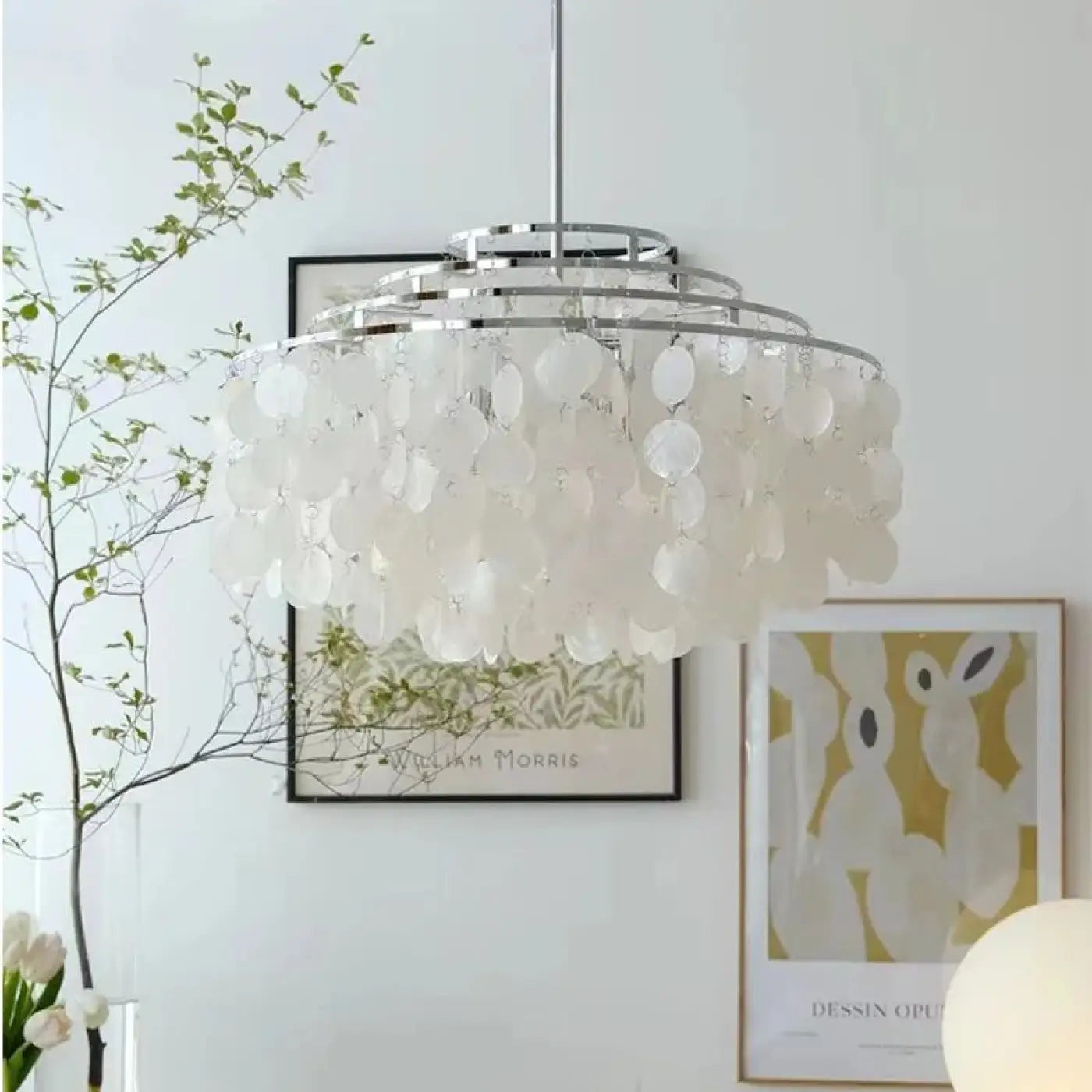 Suspension Luminaire Chic en Metal - Capizia