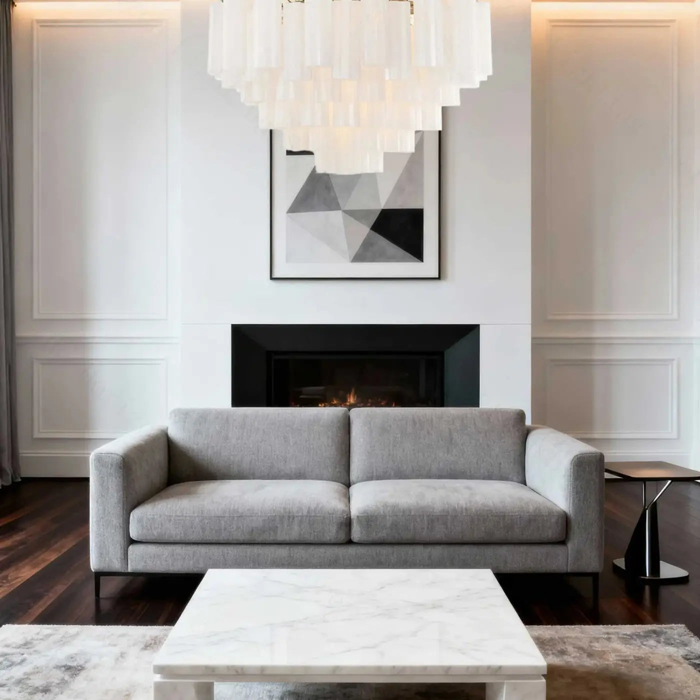 Suspension Luminaire Chic en Verre - Rosila