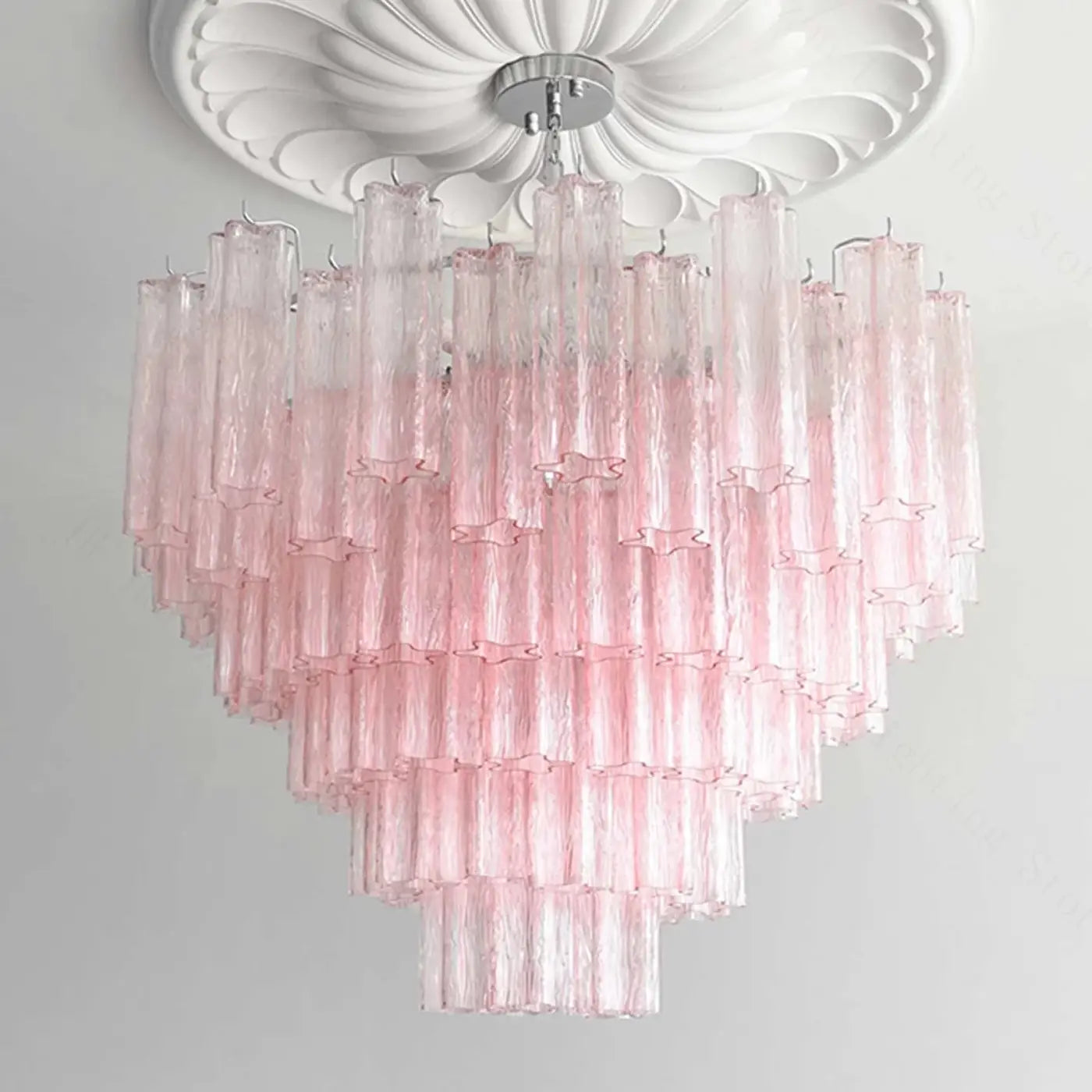 Suspension Luminaire Chic en Verre - Rosila