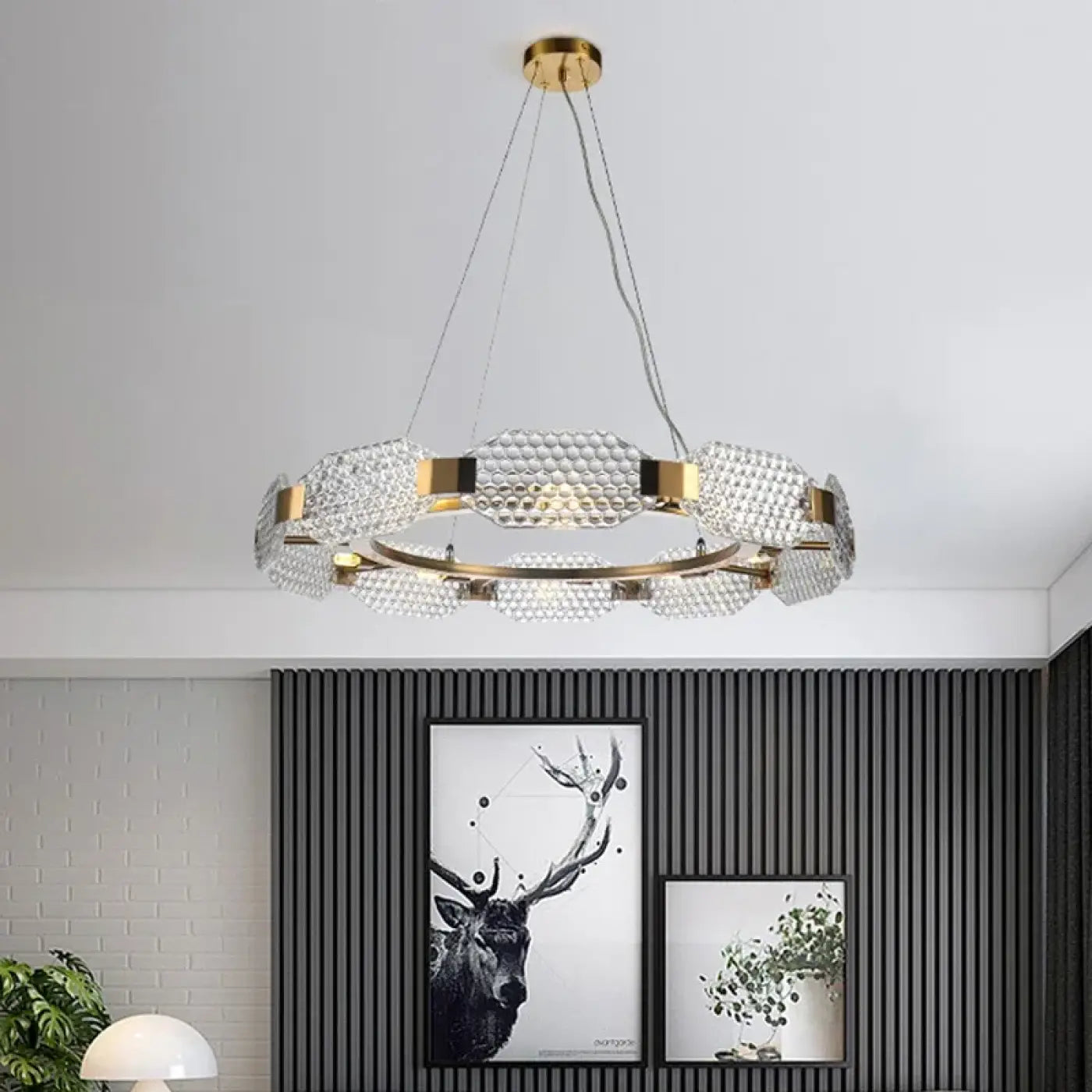 Suspension Luminaire en Cristal - Relve