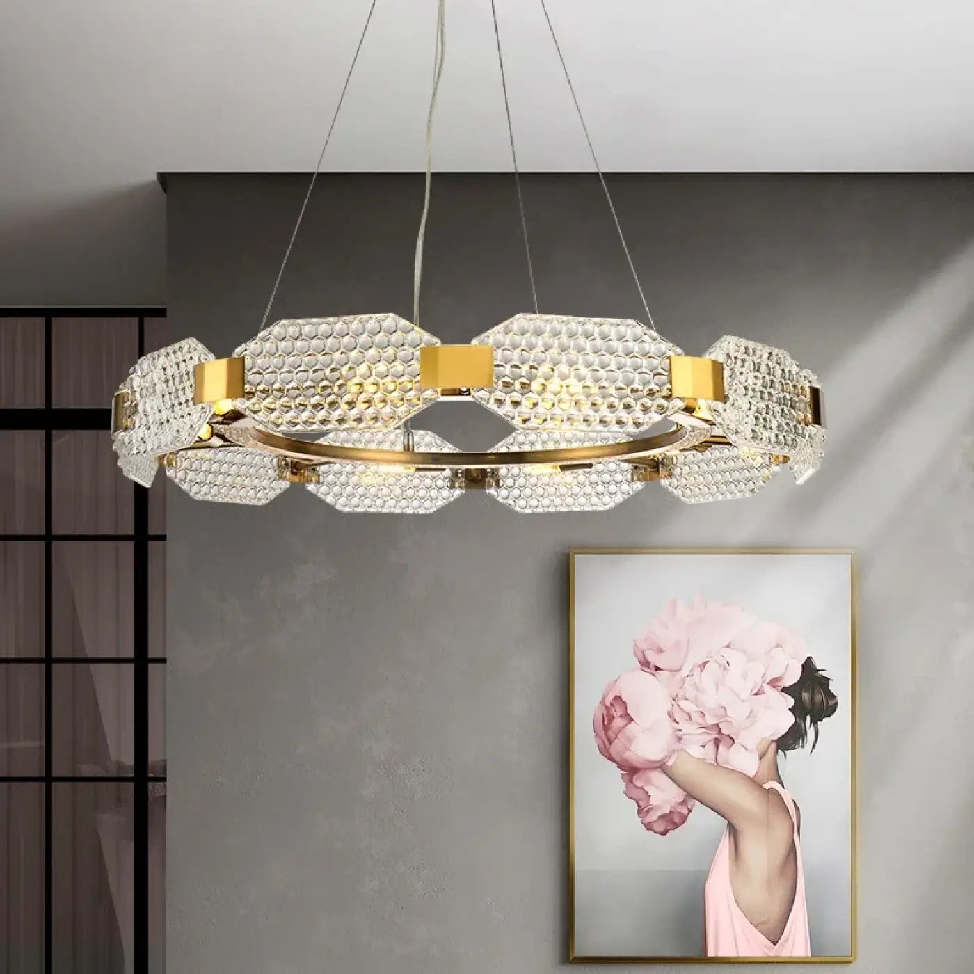 Suspension Luminaire en Cristal - Relve