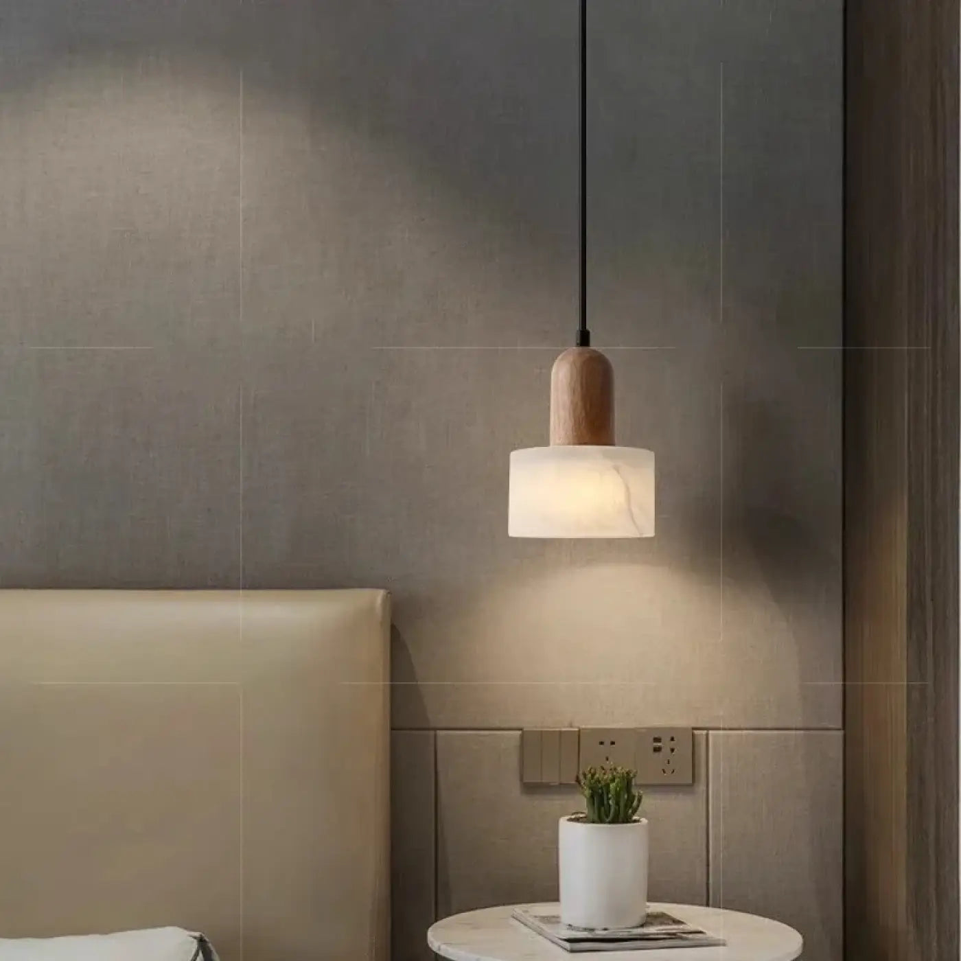 Suspension Luminaire en Bois - Ambila