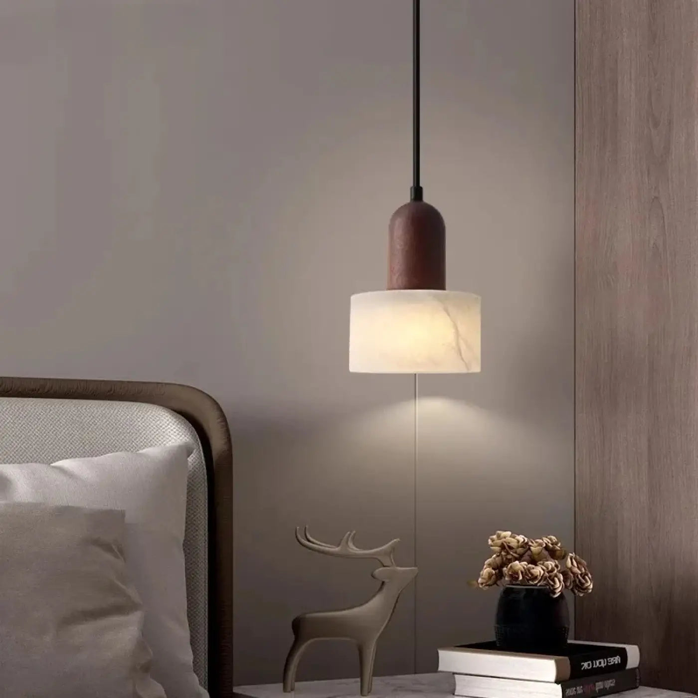 Suspension Luminaire en Bois - Ambila
