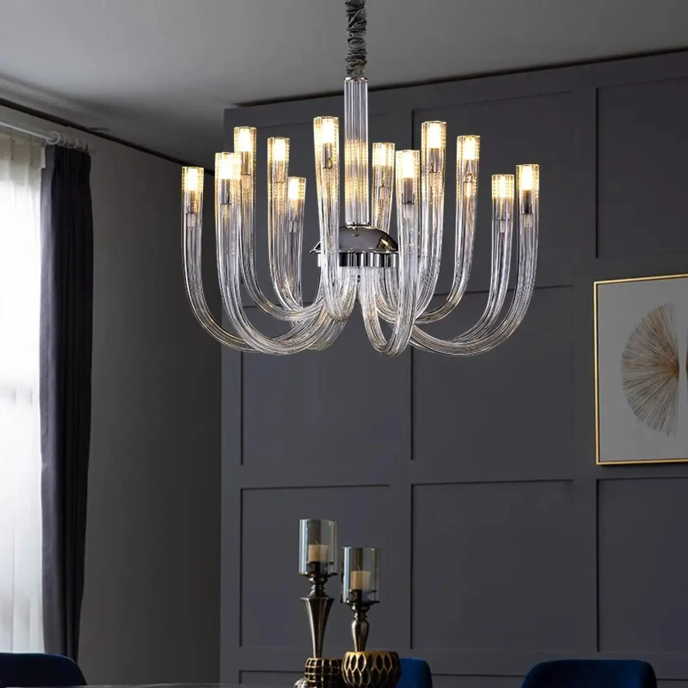 Suspension Luminaire en Verre - Pirano