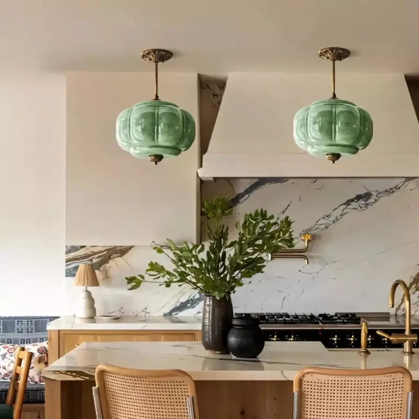 Suspension Luminaire en Verre - Cicitrou