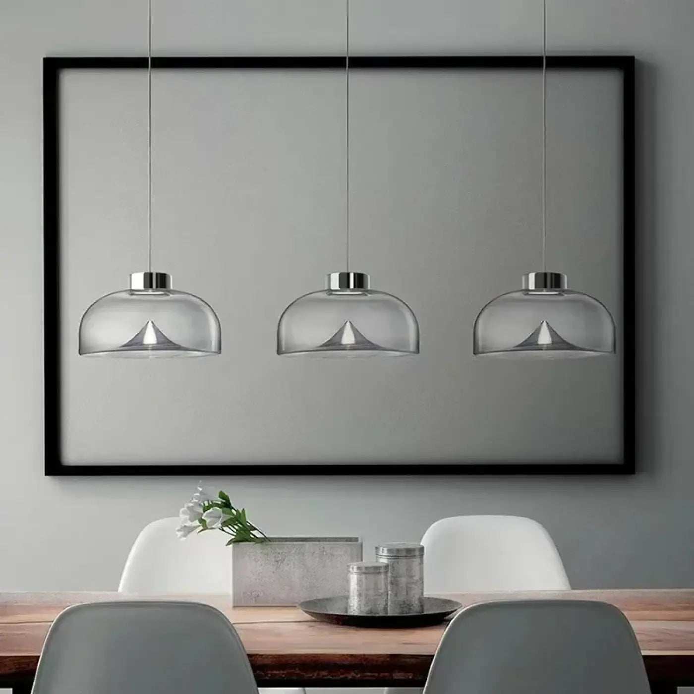 Suspension Luminaire en Verre - Eclari