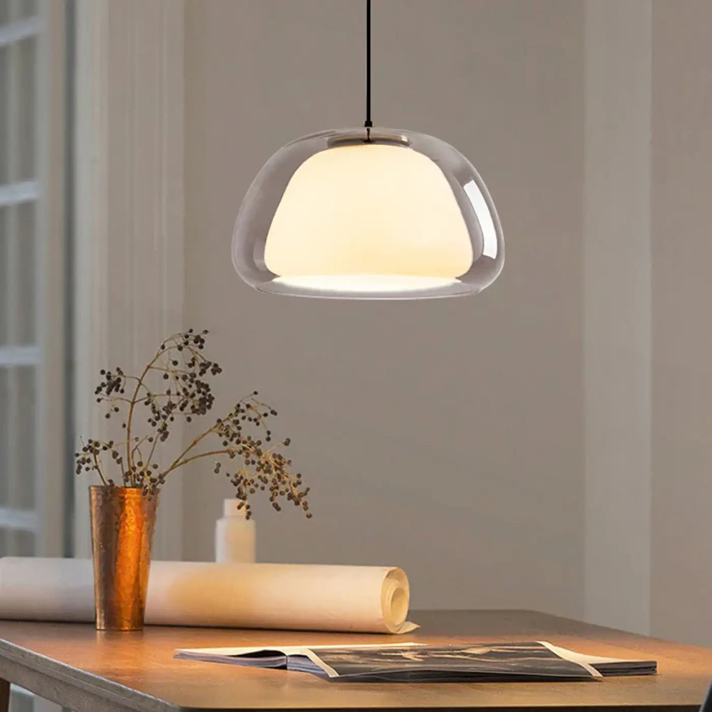 Suspension Luminaire en Verre - Nori