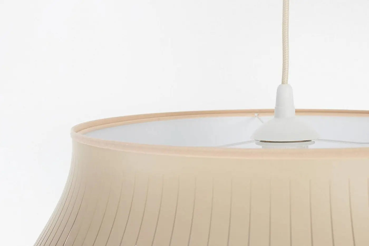 Suspension Luminaire Design - Oblo (Crème)