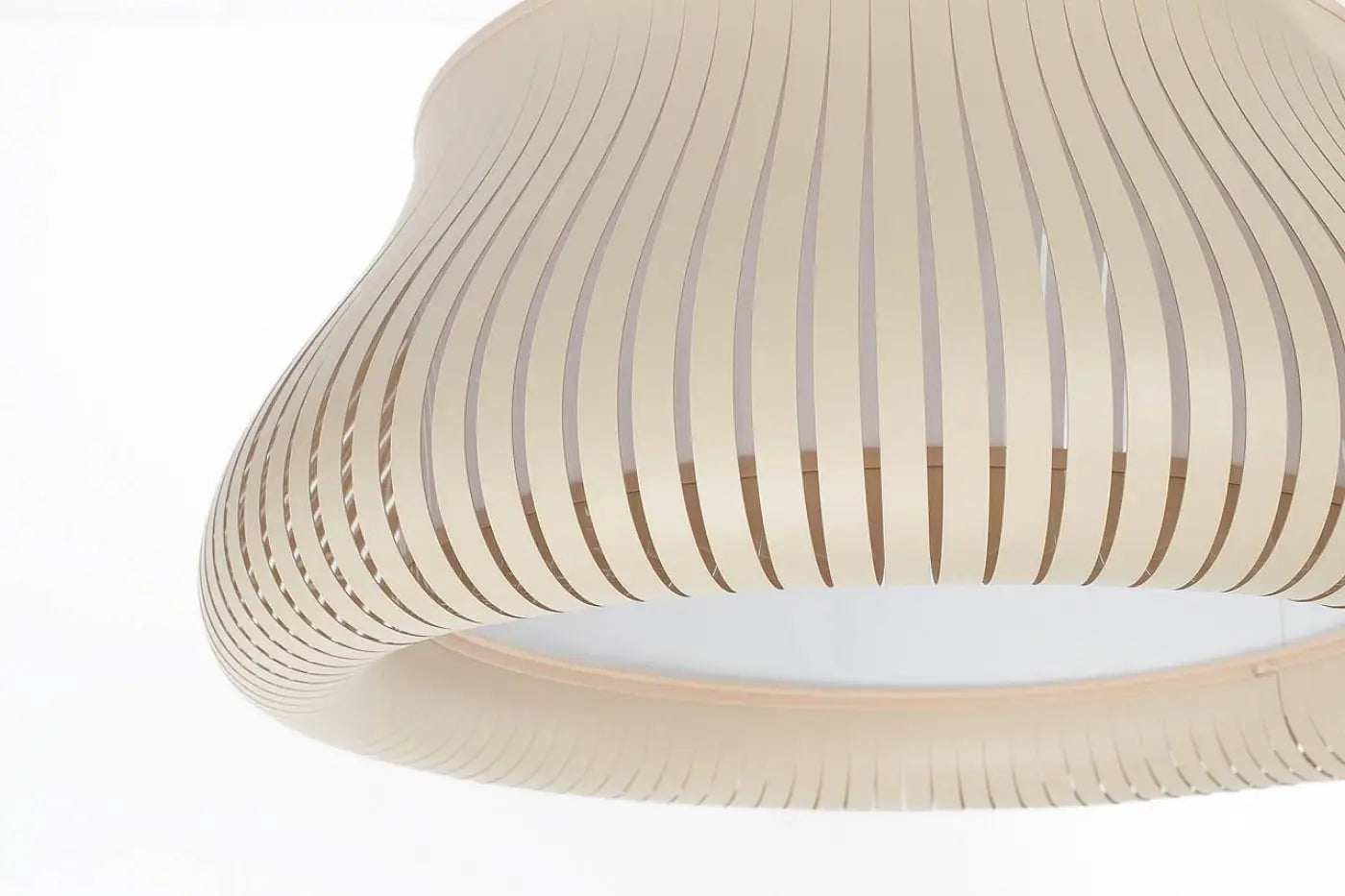 Suspension Luminaire Design - Oblo (Crème)