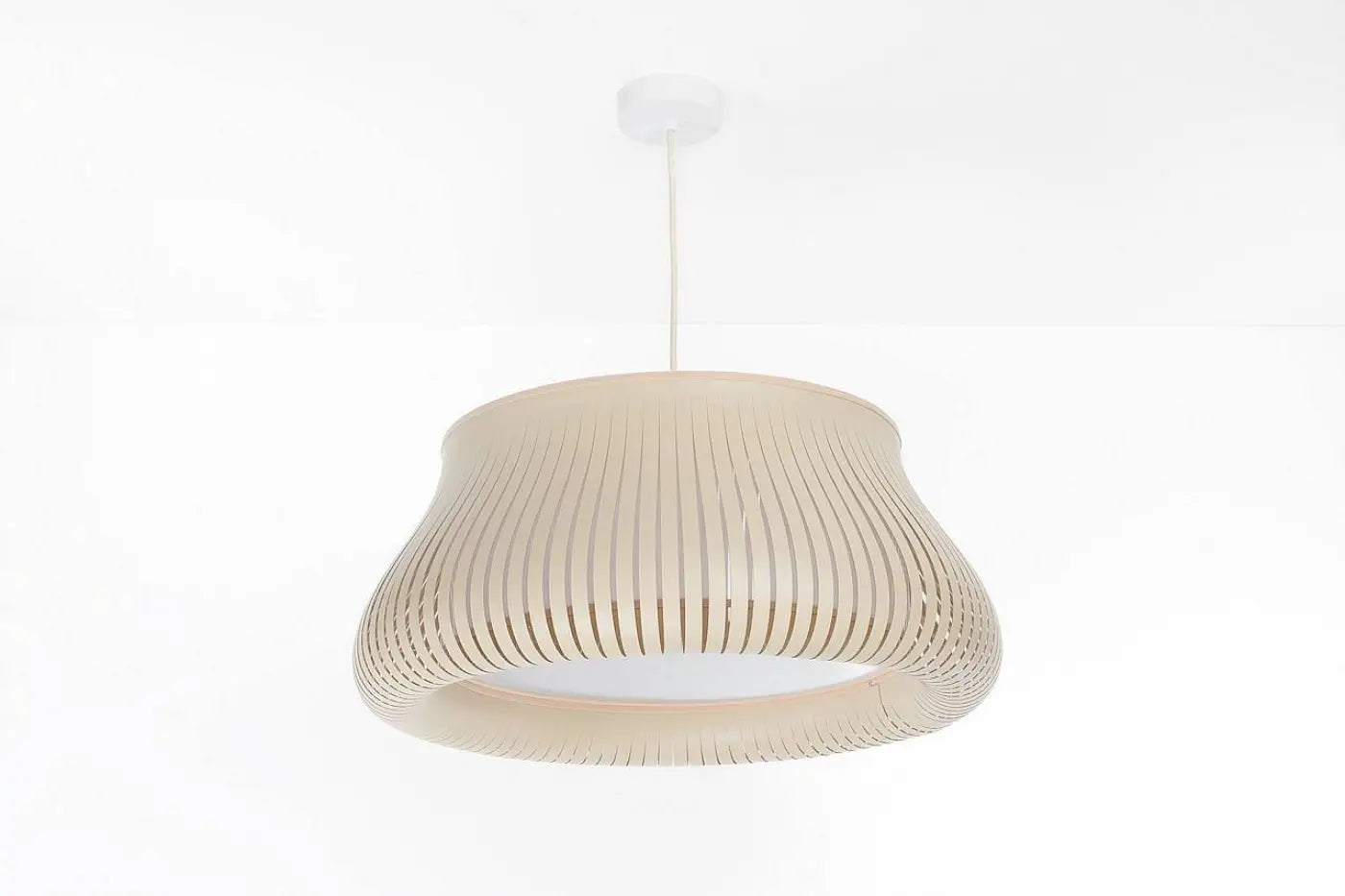 Suspension Luminaire Design - Oblo (Crème)