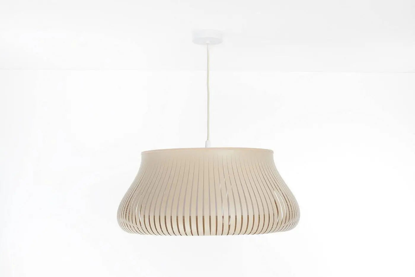 Suspension Luminaire Design - Oblo (Crème)