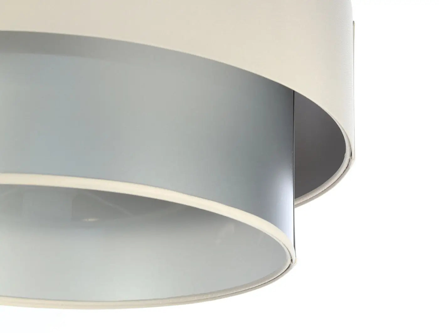 Suspension Luminaire - Duo (Creme/Argent)