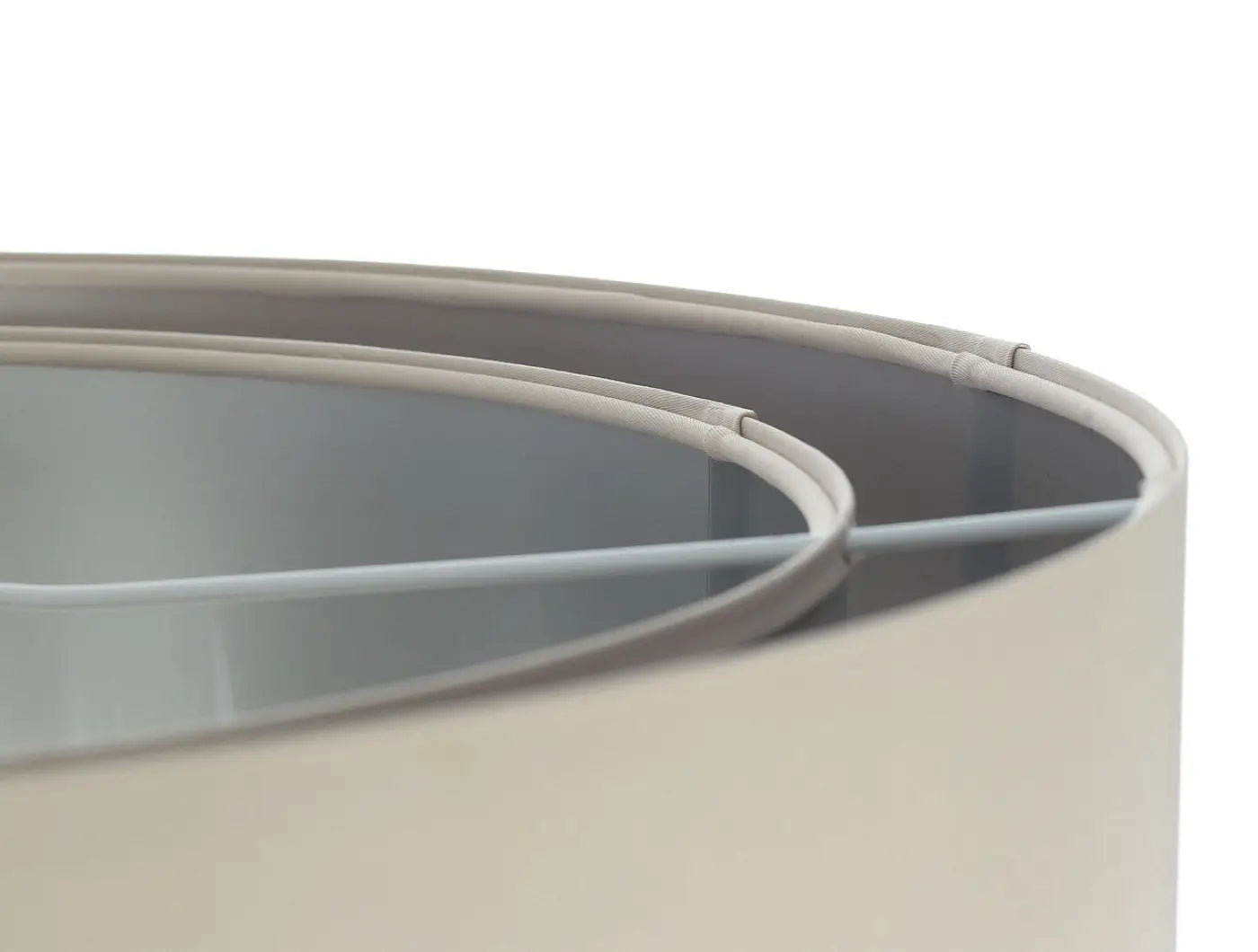 Suspension Luminaire - Duo (Creme/Argent)