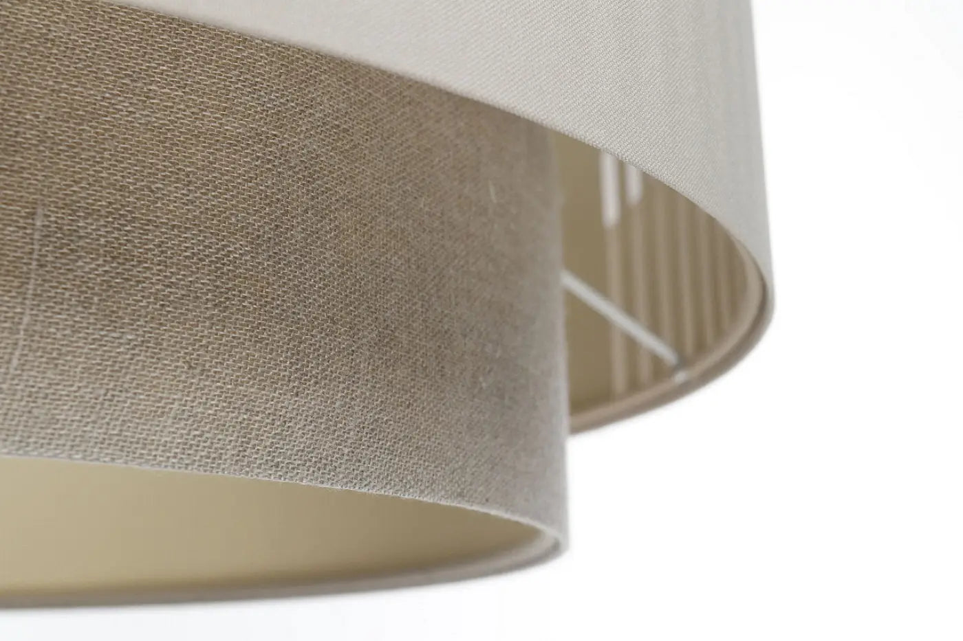 Suspension Luminaire Design - Duo Lami Line (Crème/Gris)