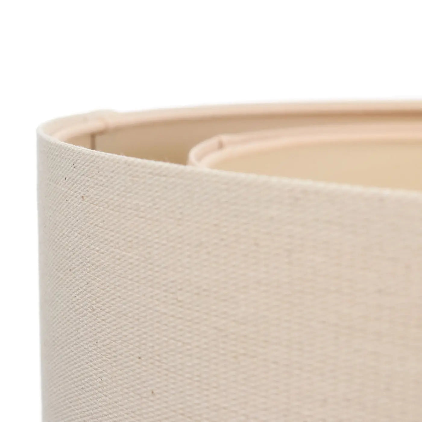 Suspension Luminaire Chic en Tissu - Duo Boho (Crème)