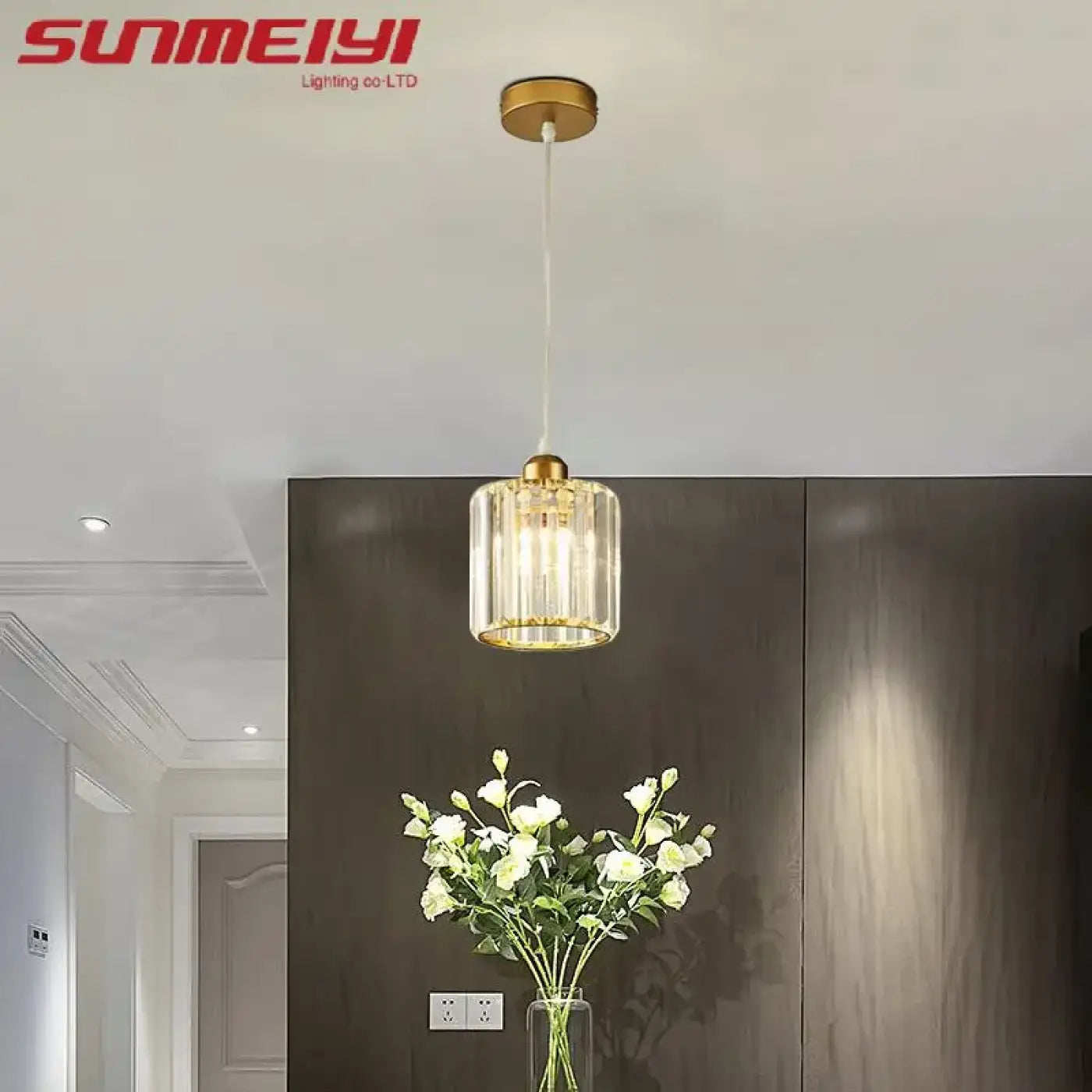 Suspension Luminaire Elegant en Cristal - Rido