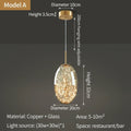 Suspension Luminaire Moderne en Verre - Duroutyge