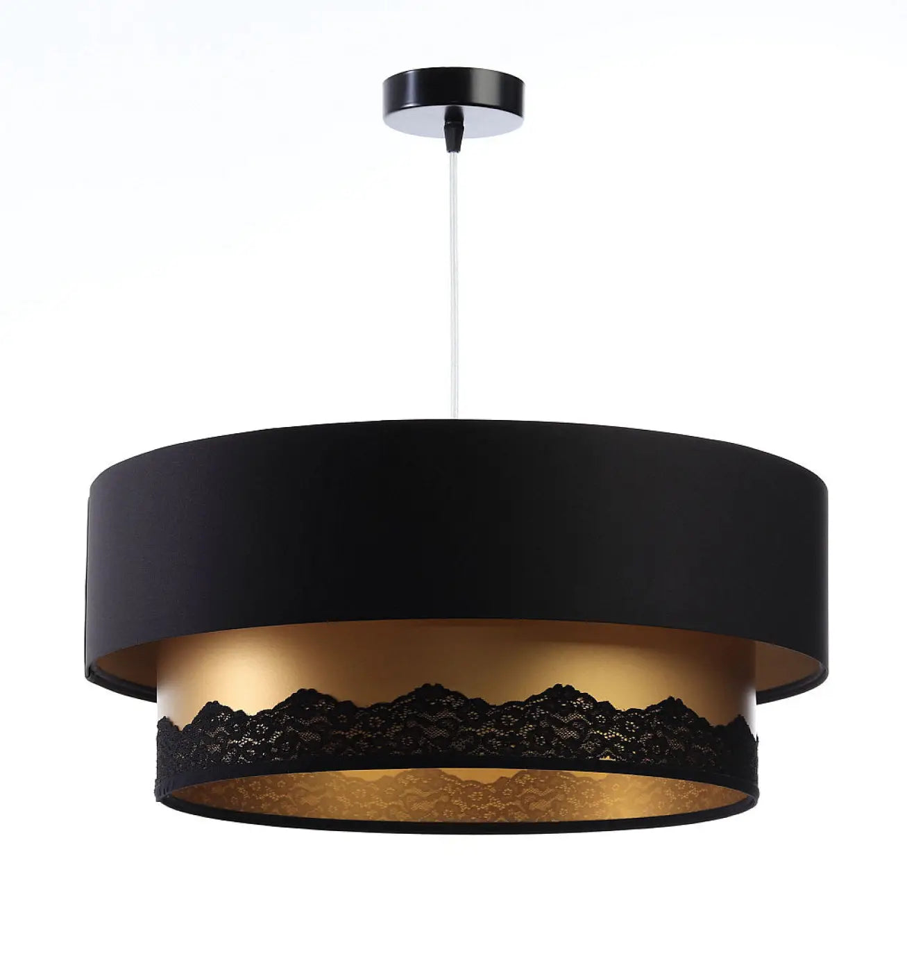 Suspension Luminaire - Duo (Noir)