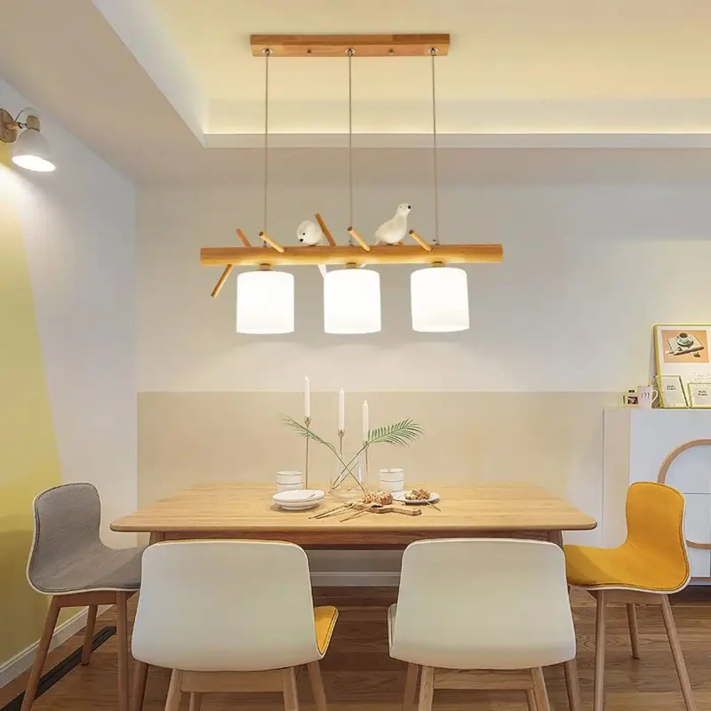 Suspension Luminaire en Bois - Ravin
