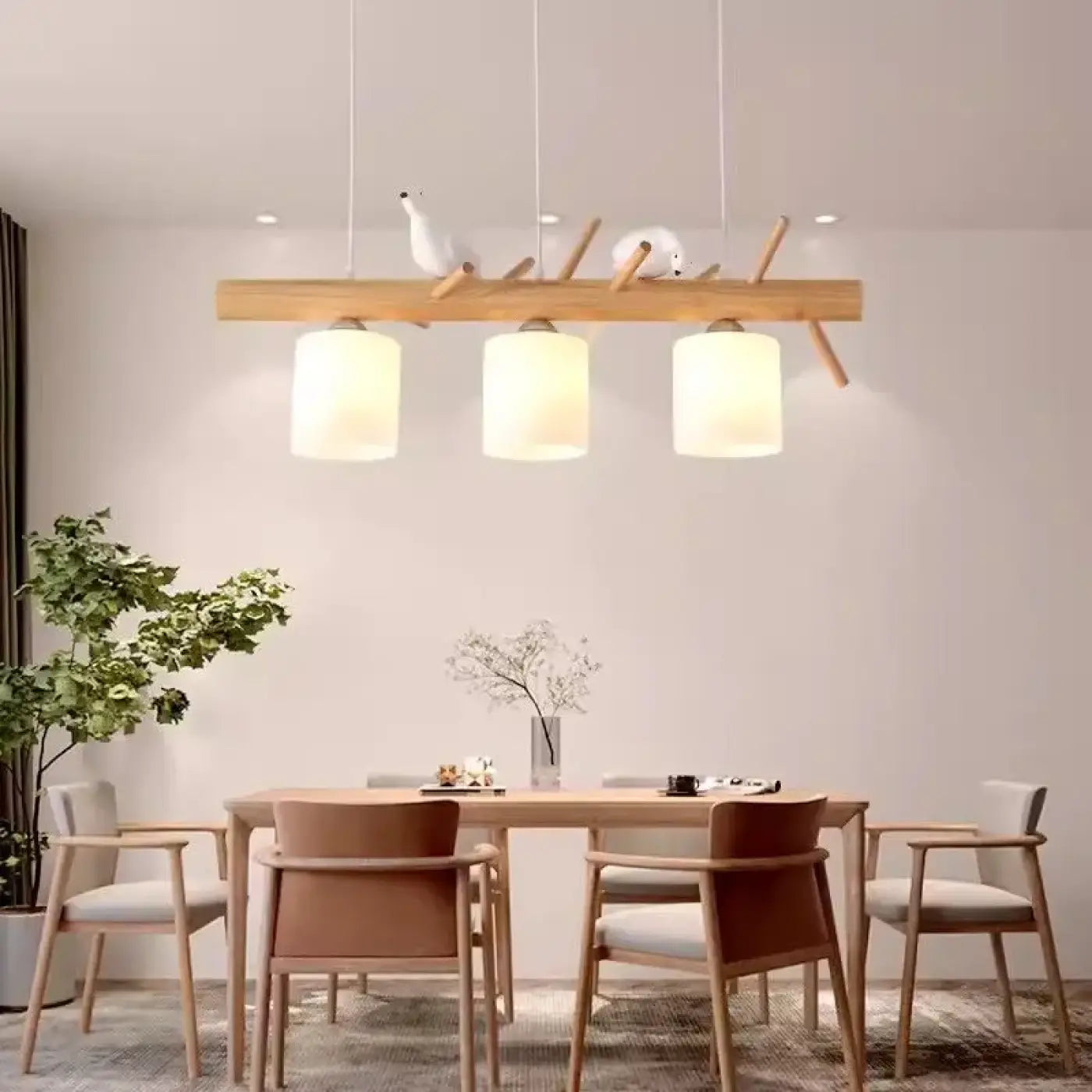 Suspension Luminaire en Bois - Ravin