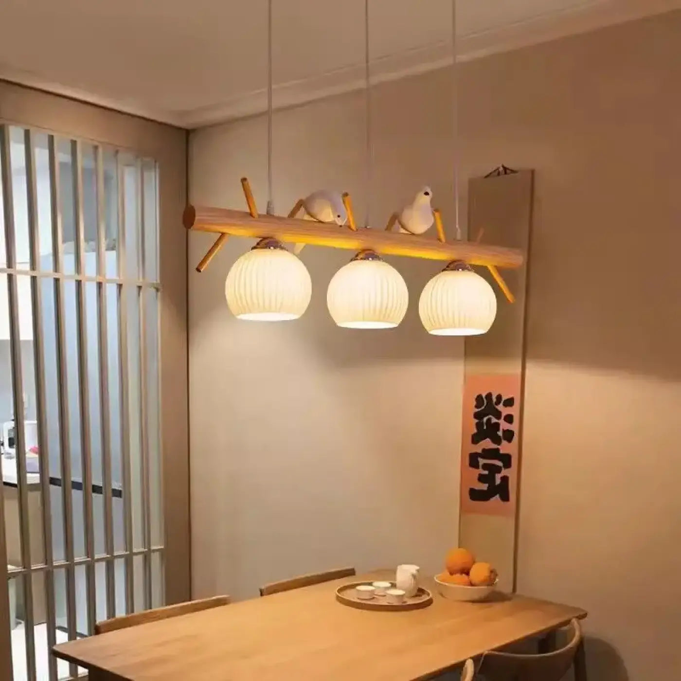 Suspension Luminaire en Bois - Ravin