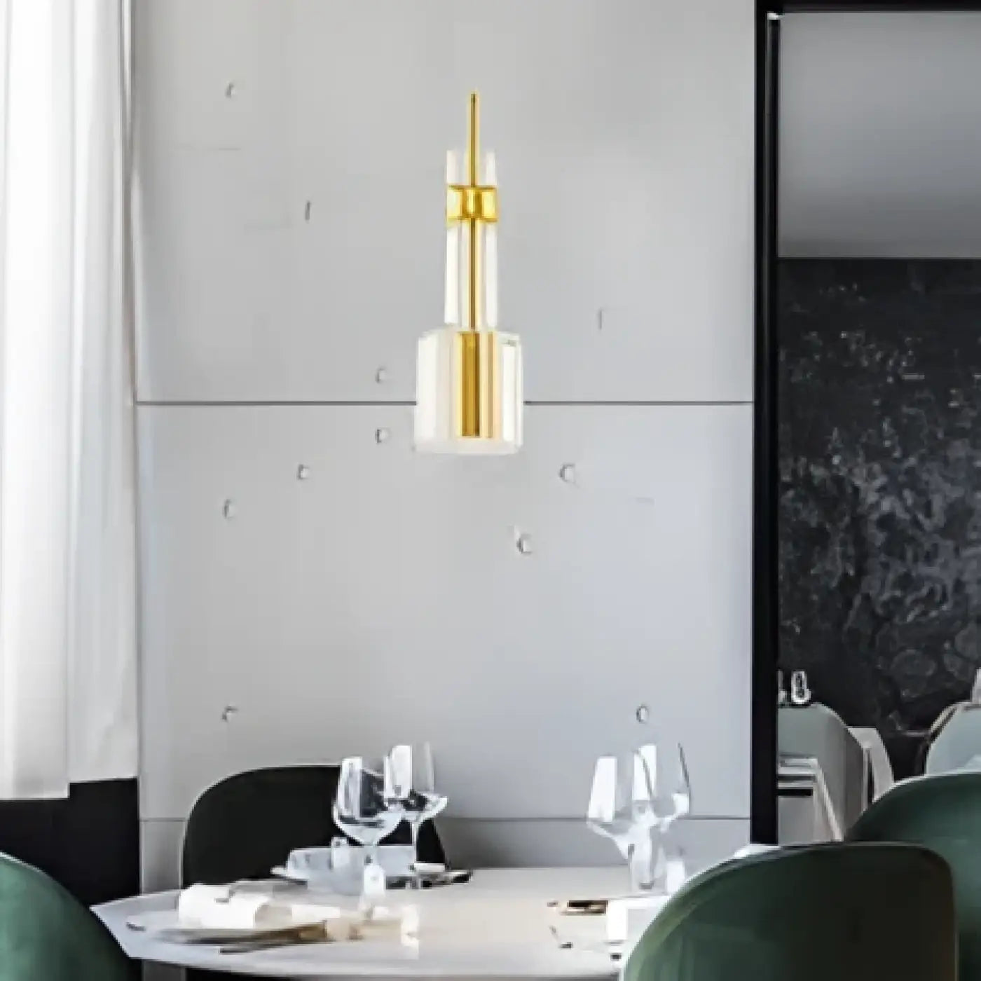 Suspension Luminaire en Verre - Vitria