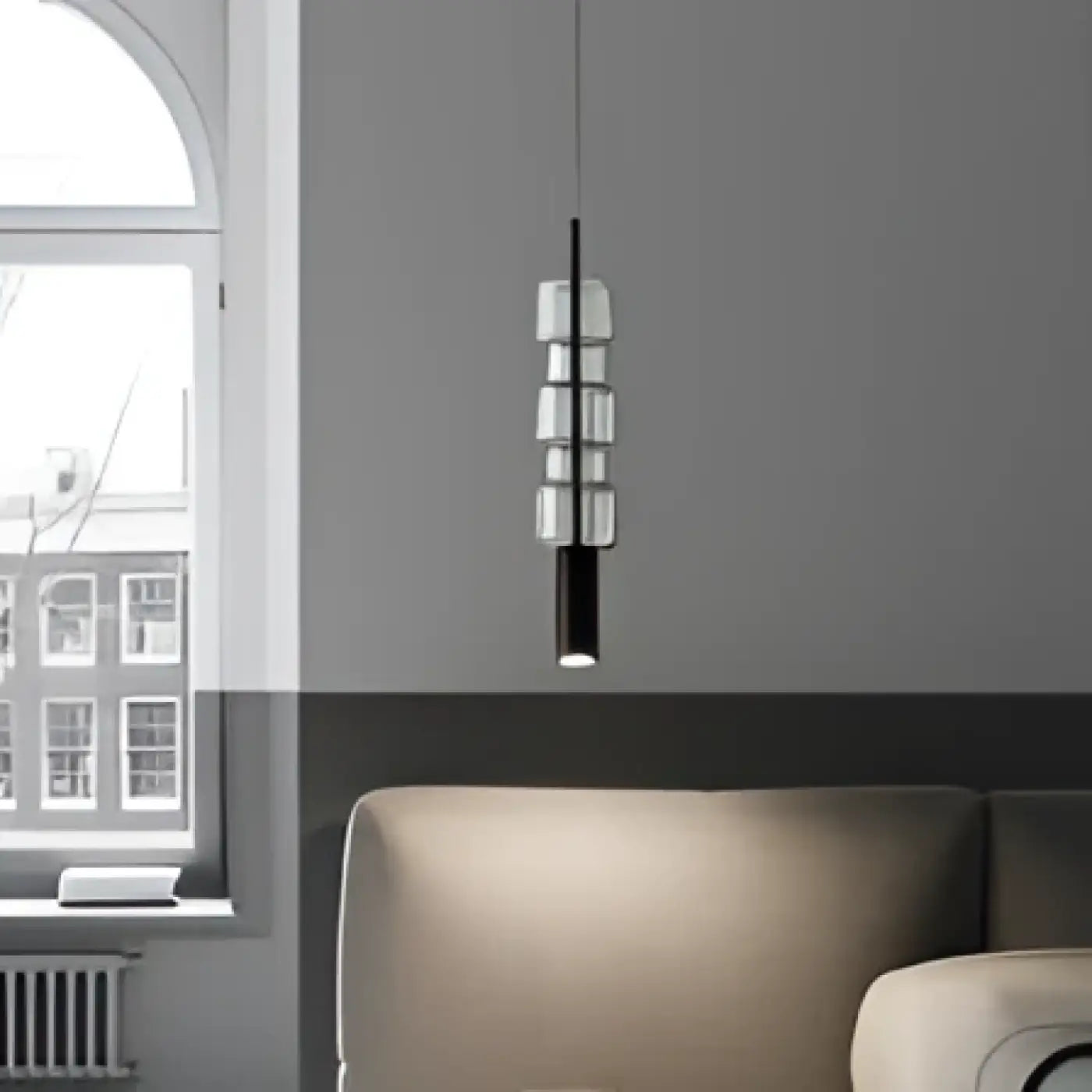 Suspension Luminaire en Verre - Vitria