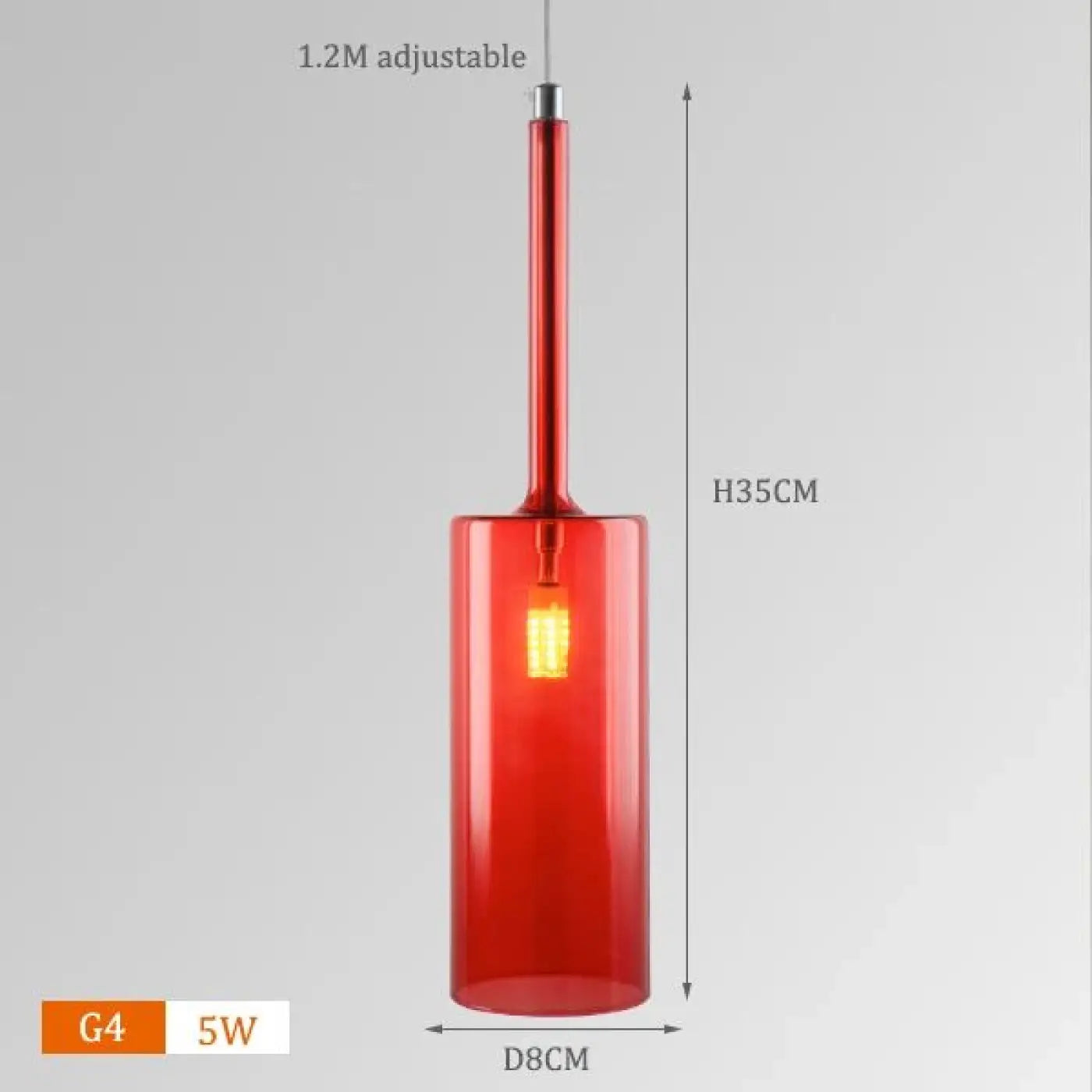 Suspension Luminaire Design en Verre - Cylis