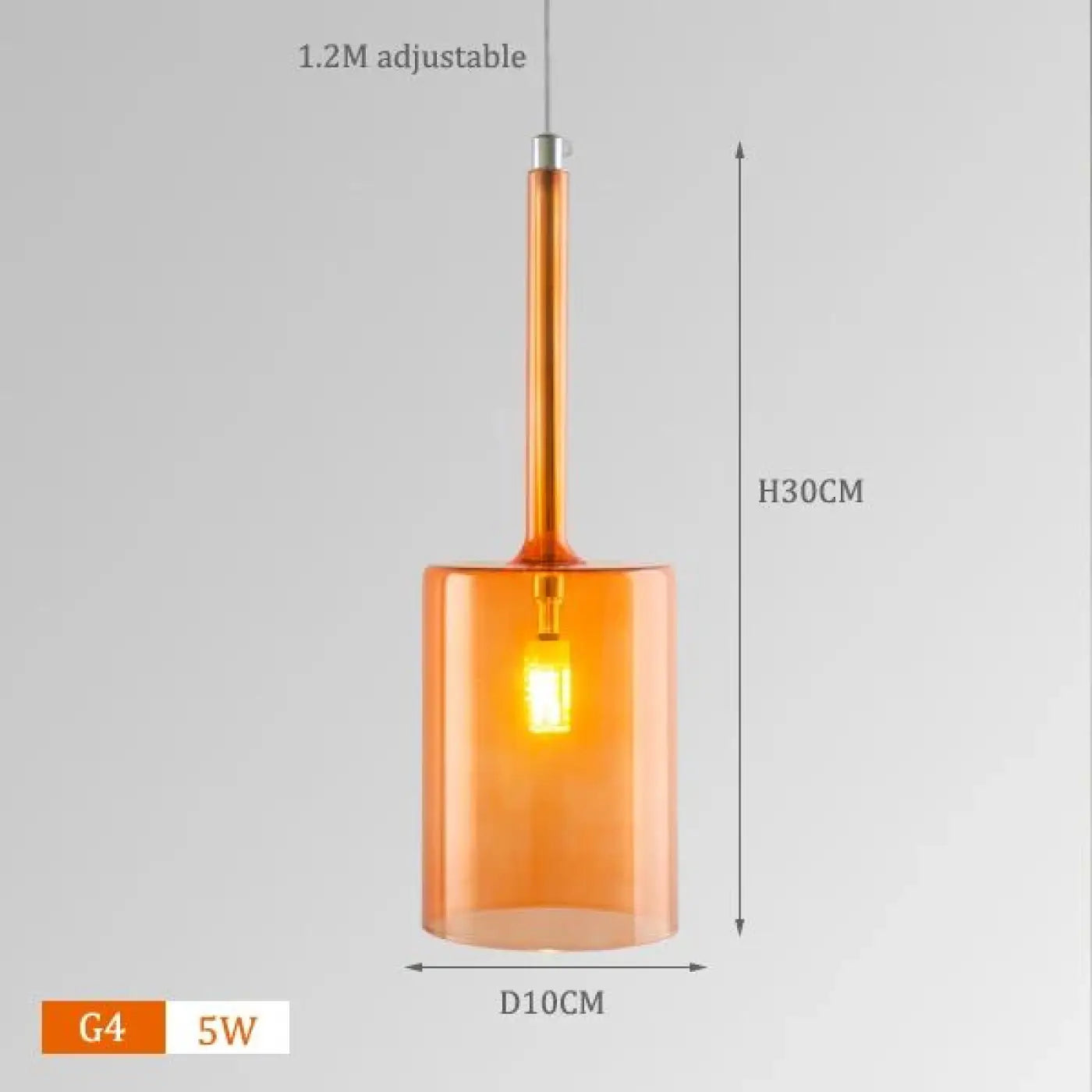 Suspension Luminaire Design en Verre - Cylis