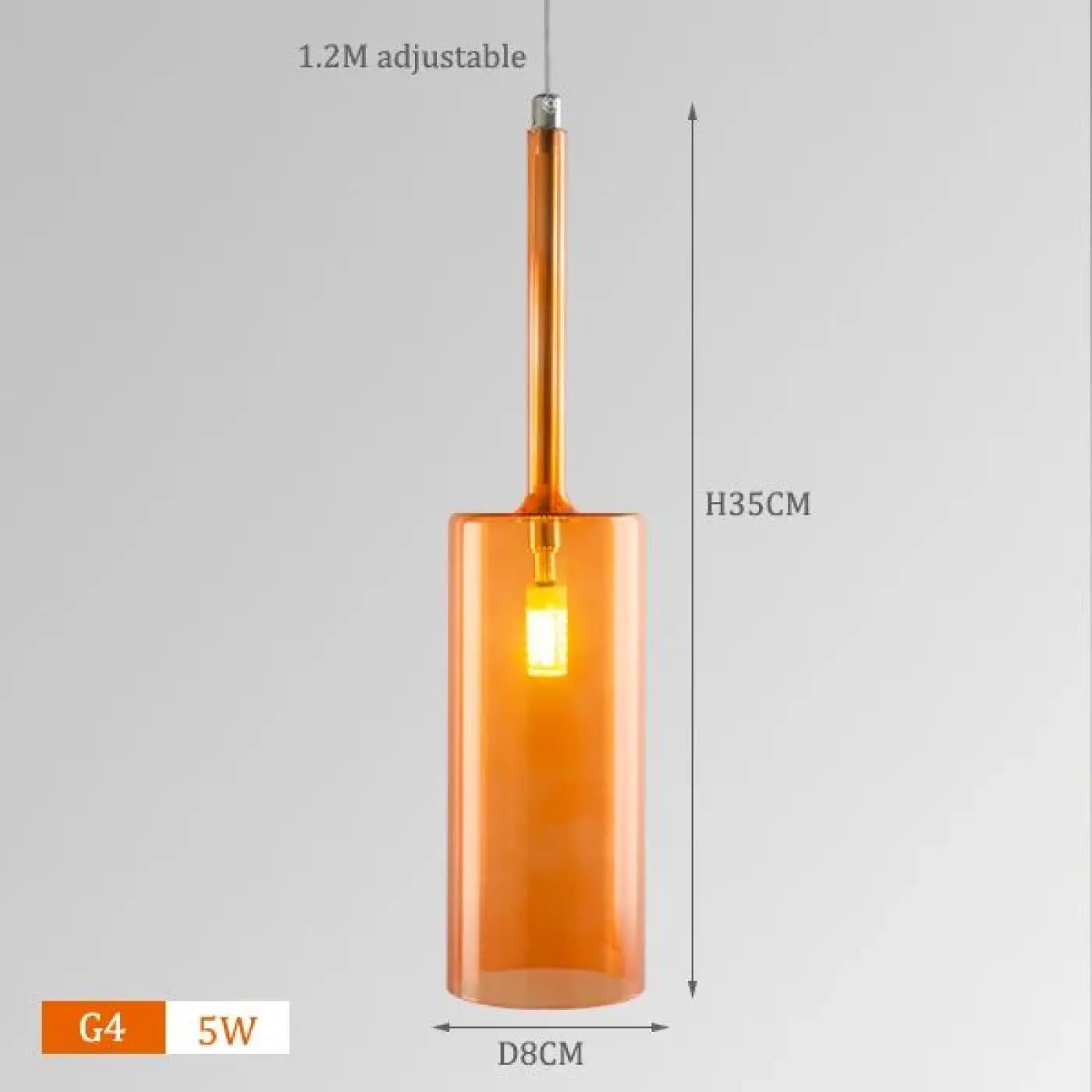 Suspension Luminaire Design en Verre - Cylis