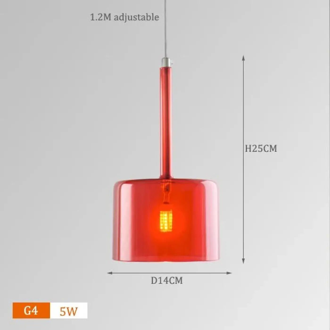 Suspension Luminaire Design en Verre - Cylis