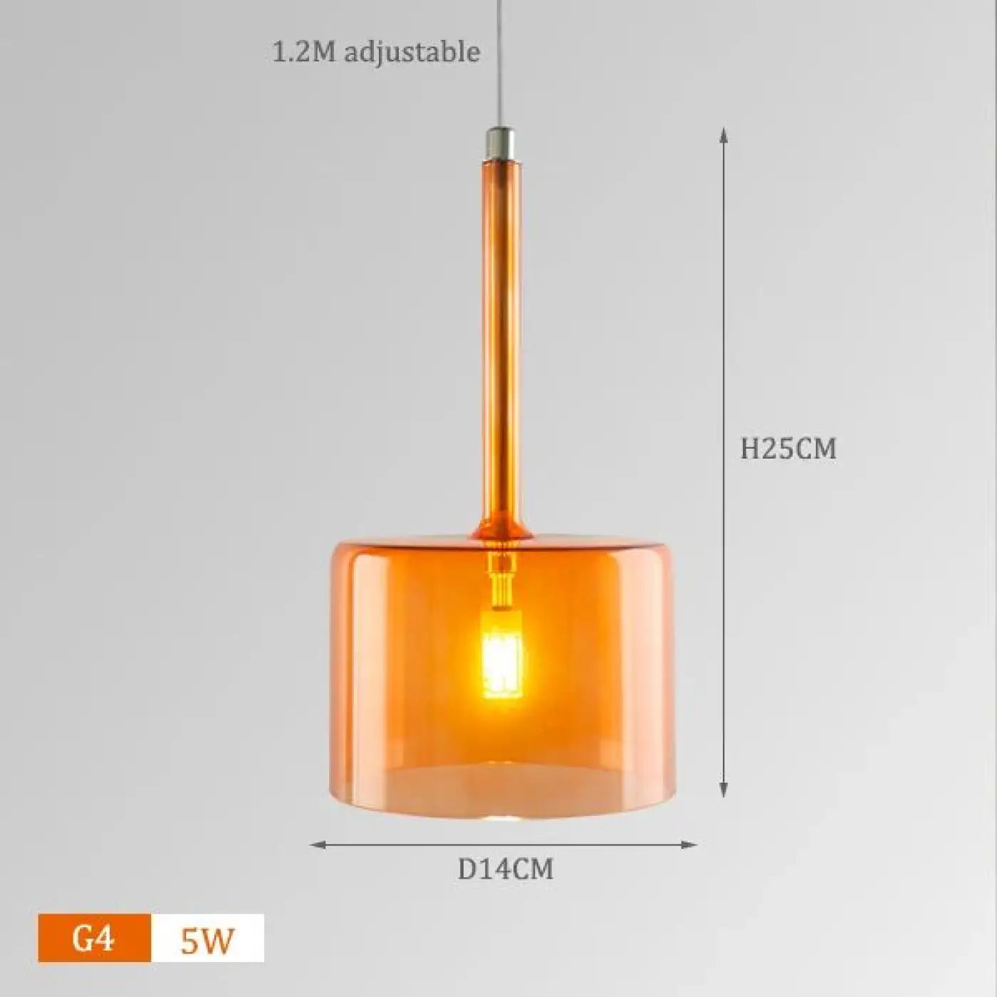 Suspension Luminaire Design en Verre - Cylis