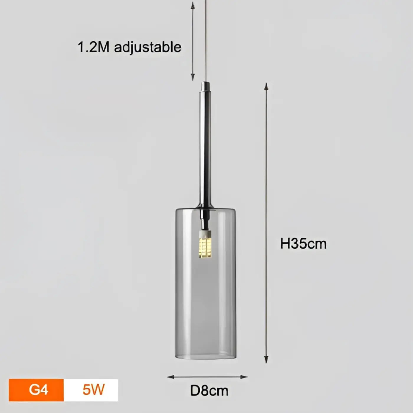 Suspension Luminaire Design en Verre - Cylis