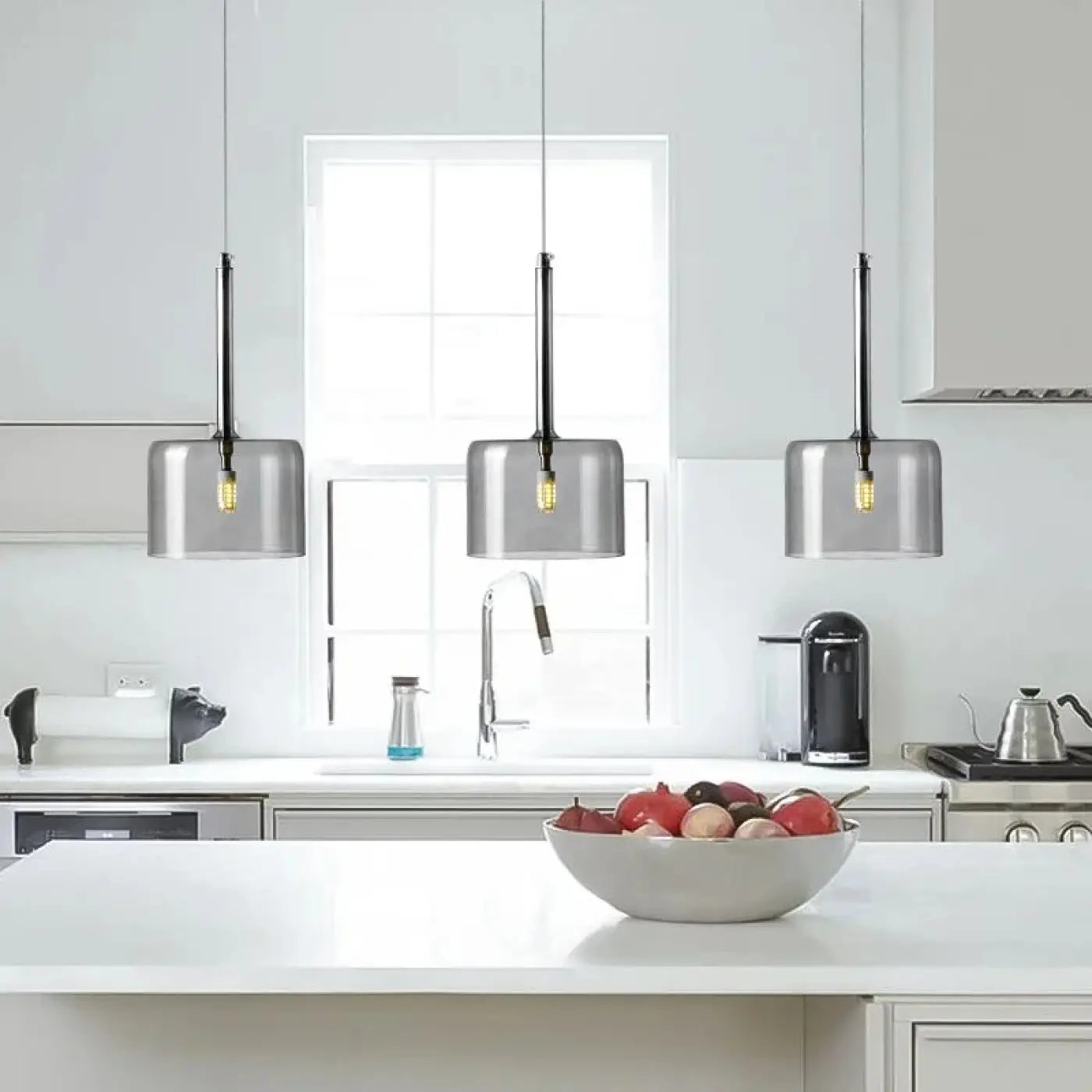 Suspension Luminaire Design en Verre - Cylis
