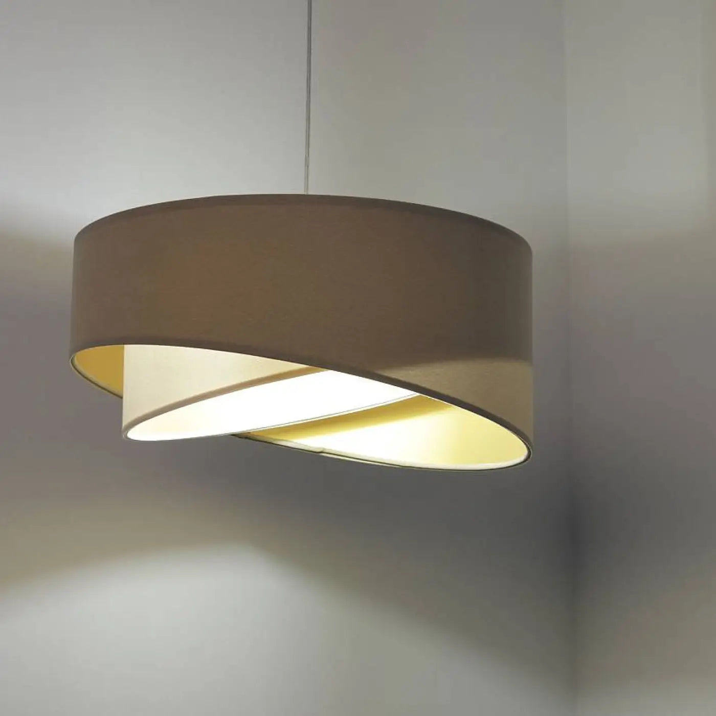 Suspension Luminaire Design - Galaxy Auric (Beige/Blanc)