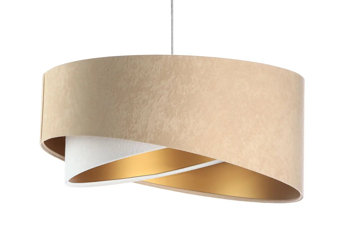 Suspension Luminaire Design - Galaxy Auric (Beige/Blanc)